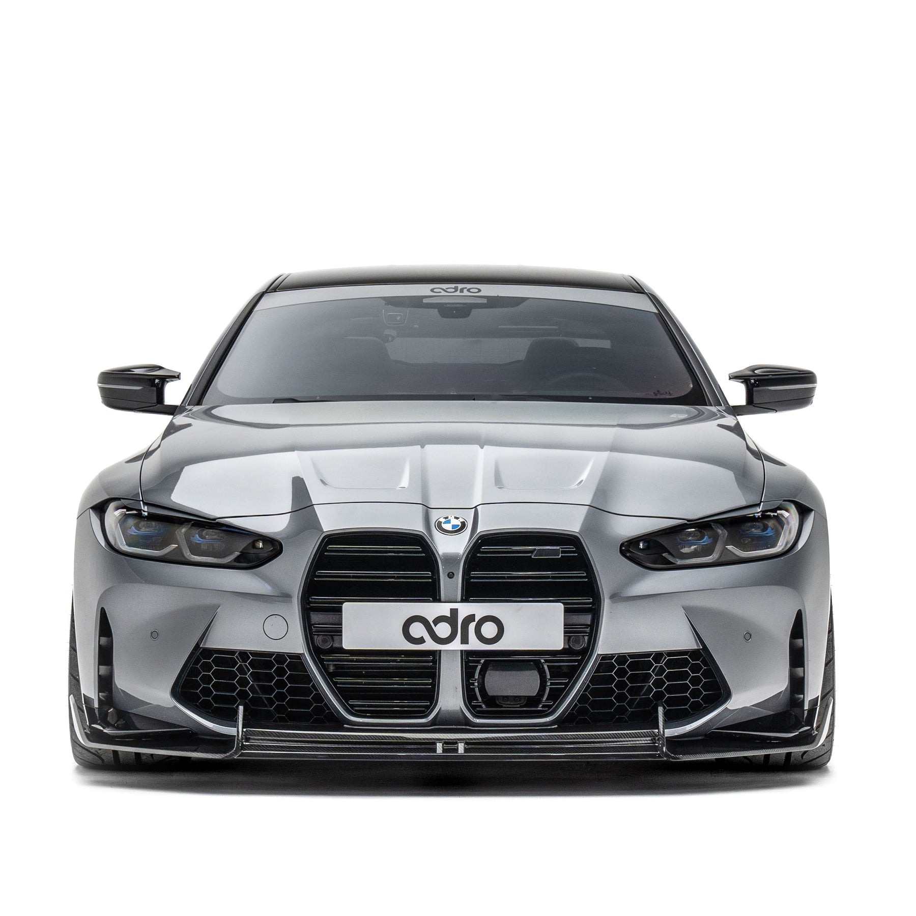 ADRO BMW G8X M3/M4 Carbon Fiber Front Lip (Stock Bumper)