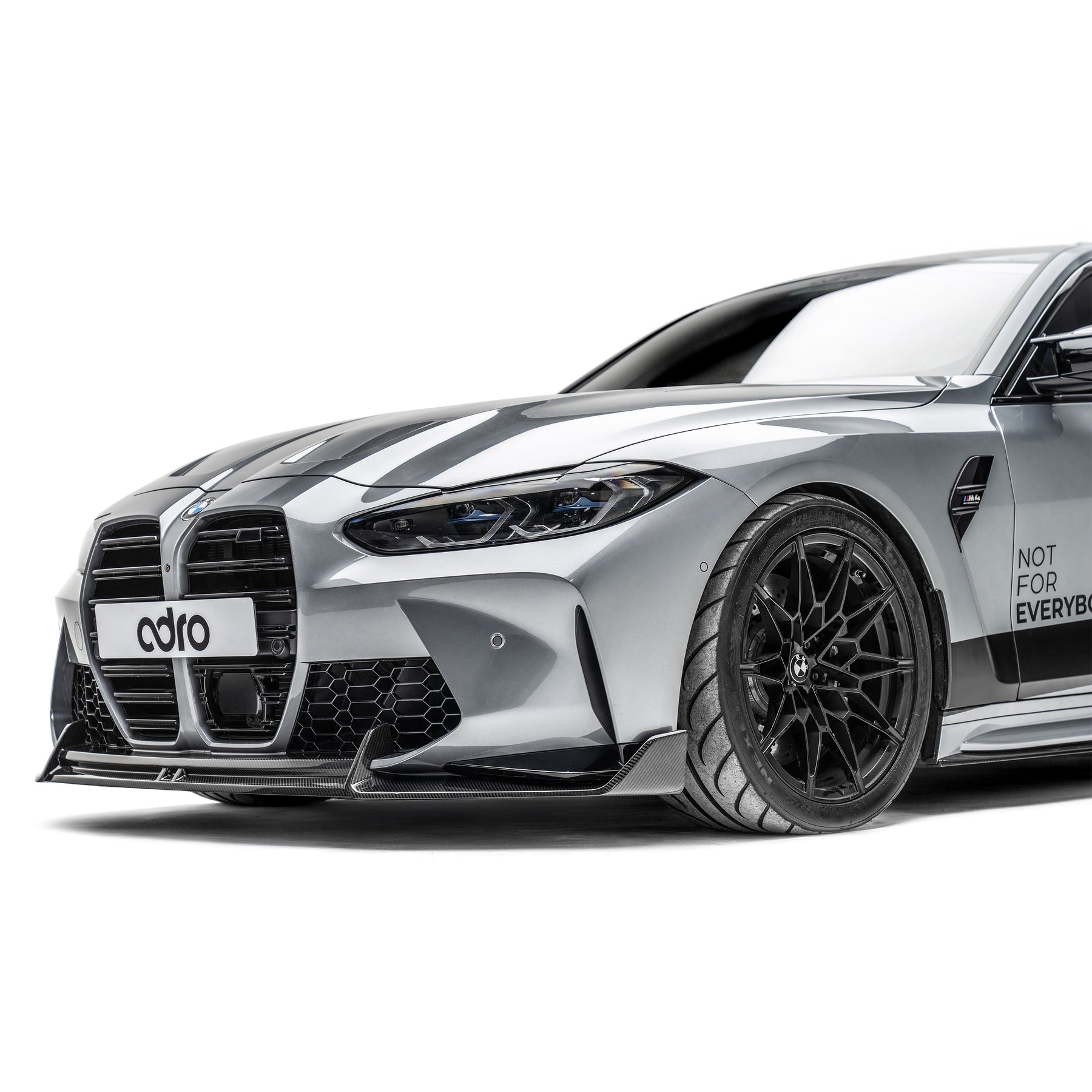 ADRO BMW G8X M3/M4 Carbon Fiber Front Lip (Stock Bumper)