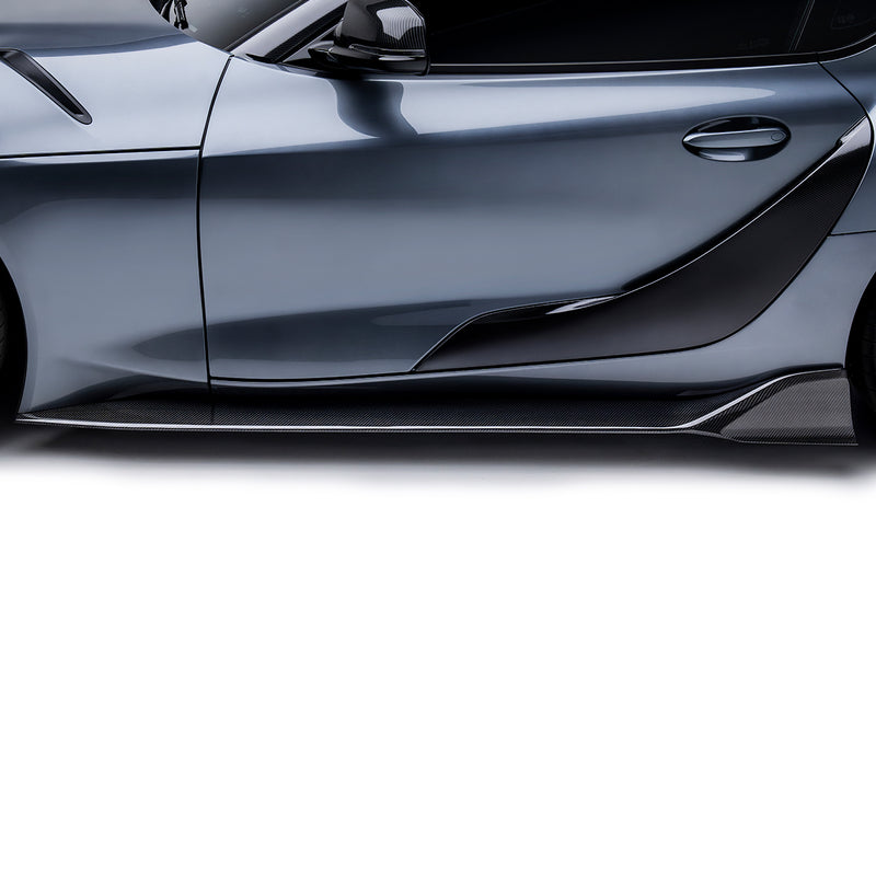 ADRO Toyota GR Supra Carbon Fiber Side Skirts