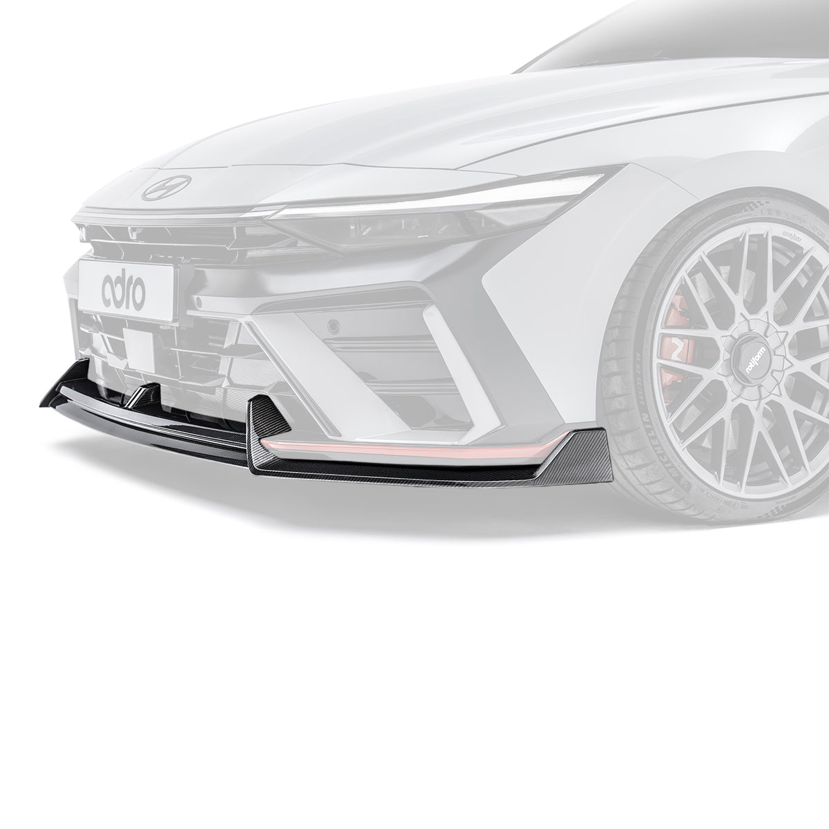 ADRO Hyundai Elantra N Carbon Fiber Front Lip (2024+)