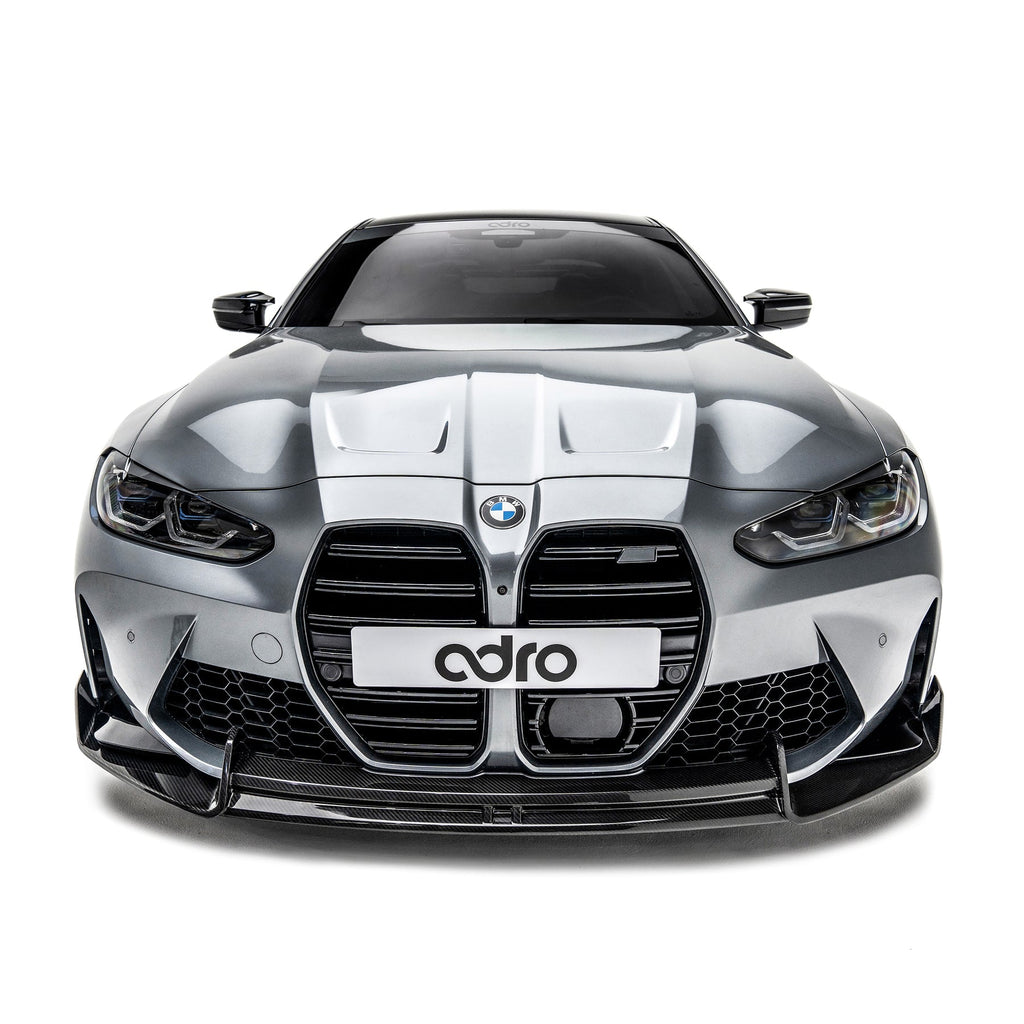 ADRO BMW G8X M3/M4 Carbon Fiber Front Lip (Stock Bumper)