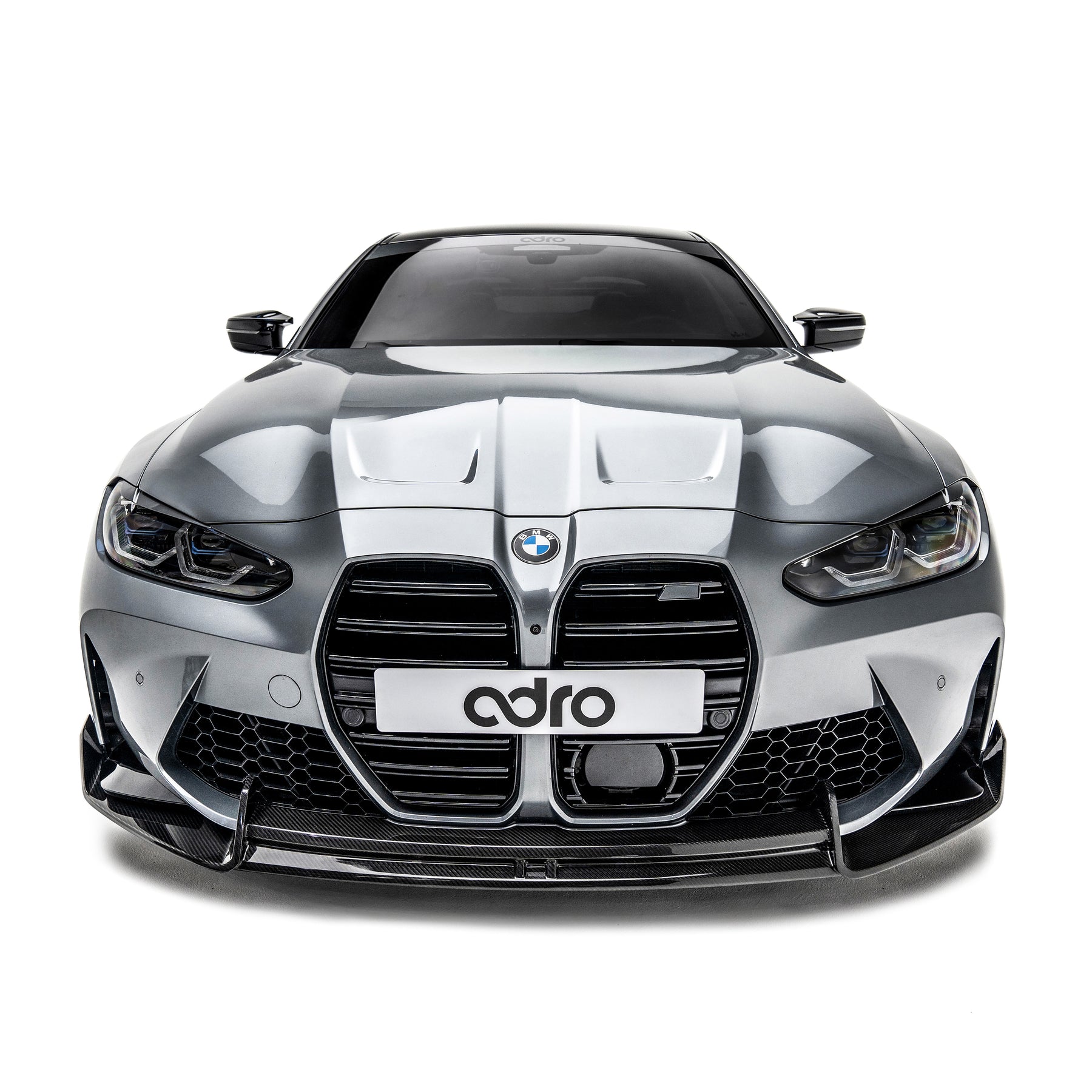 ADRO BMW G8X M3/M4 Carbon Fiber Front Lip (Stock Bumper)