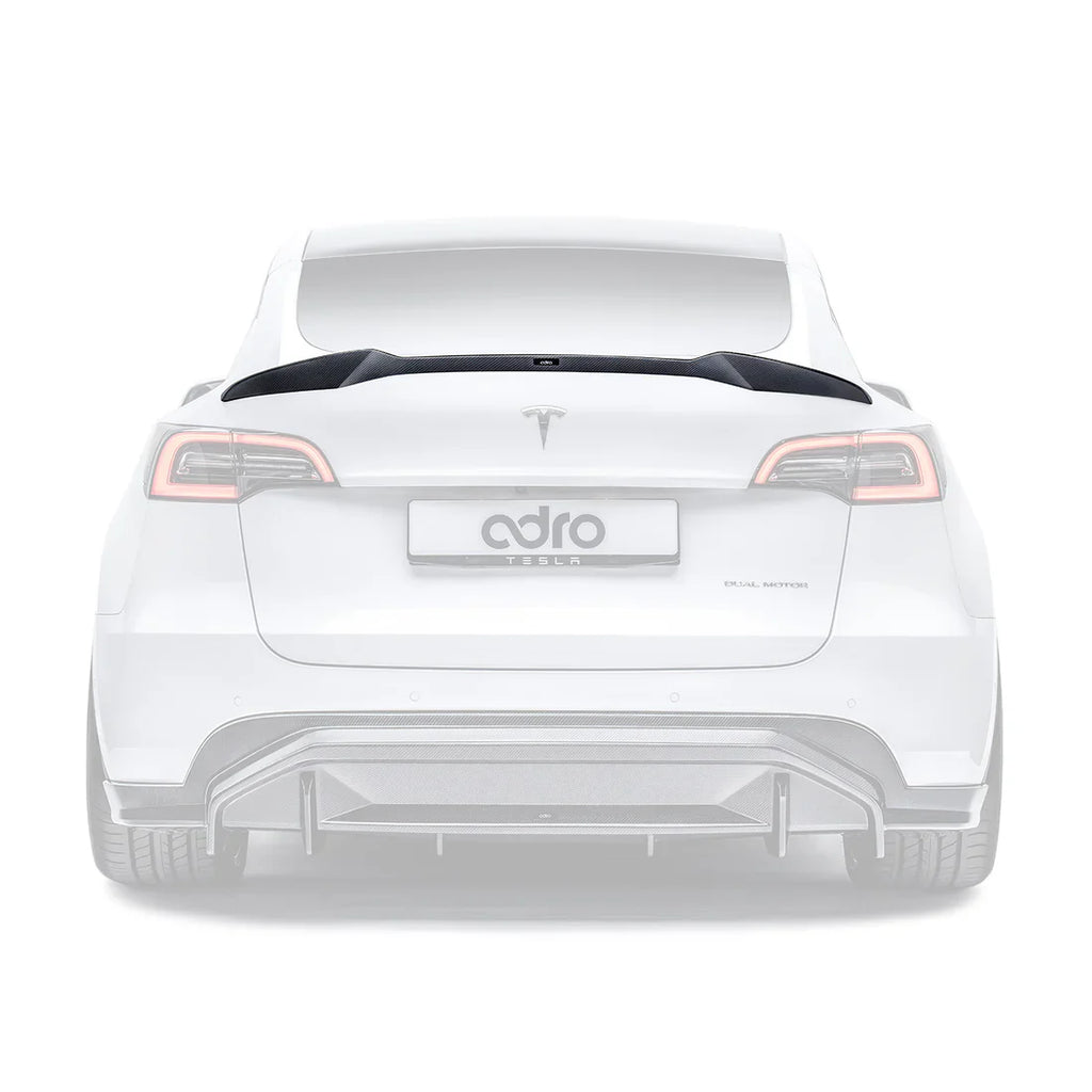 ADRO Tesla Model Y V2 Carbon Fiber Rear Spoiler