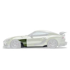 ADRO Toyota GR Supra Carbon Fiber Side Skirts V2