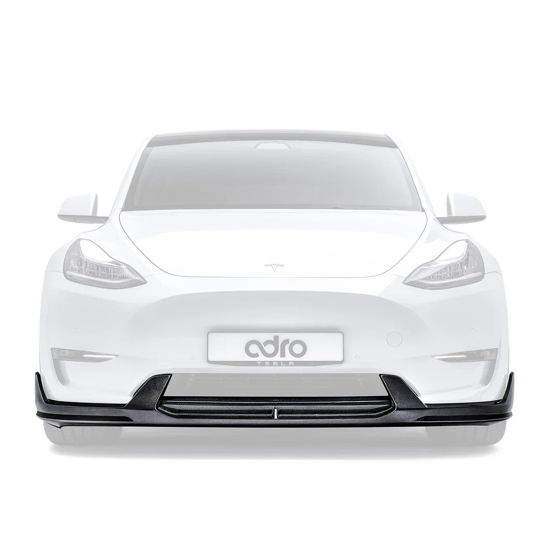 ADRO Tesla Model Y V2 Carbon Fiber Front Lip