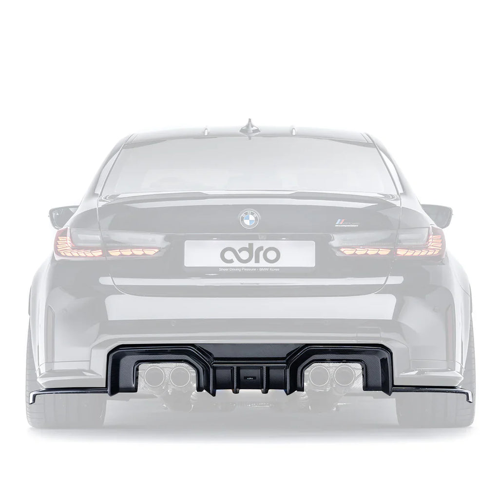 ADRO BMW G80 M3 Carbon Fiber Rear Diffuser