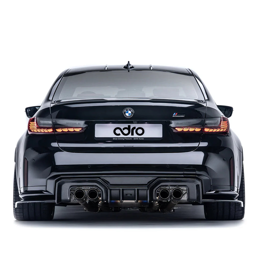 ADRO BMW G80 M3 Carbon Fiber Rear Diffuser