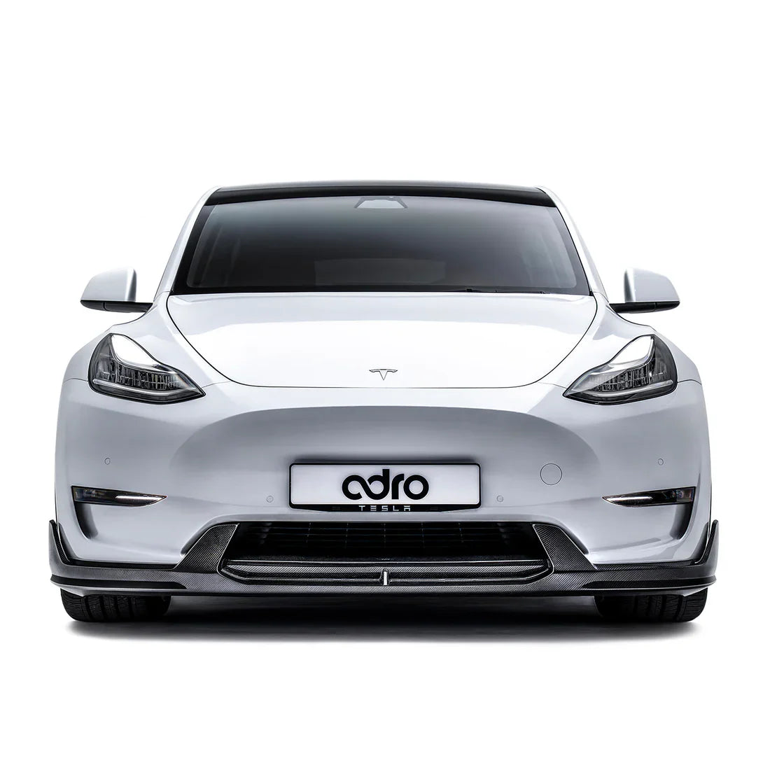 ADRO Tesla Model Y V2 Carbon Fiber Front Lip