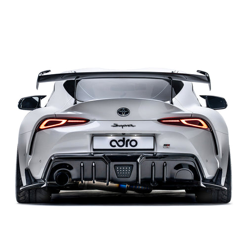 ADRO Toyota GR Supra AT-R2 Taller Carbon Fiber Swan Neck Wing
