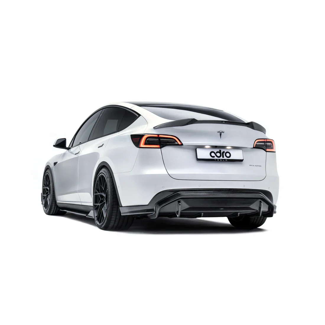 ADRO Tesla Model Y V2 Carbon Fiber Rear Diffuser