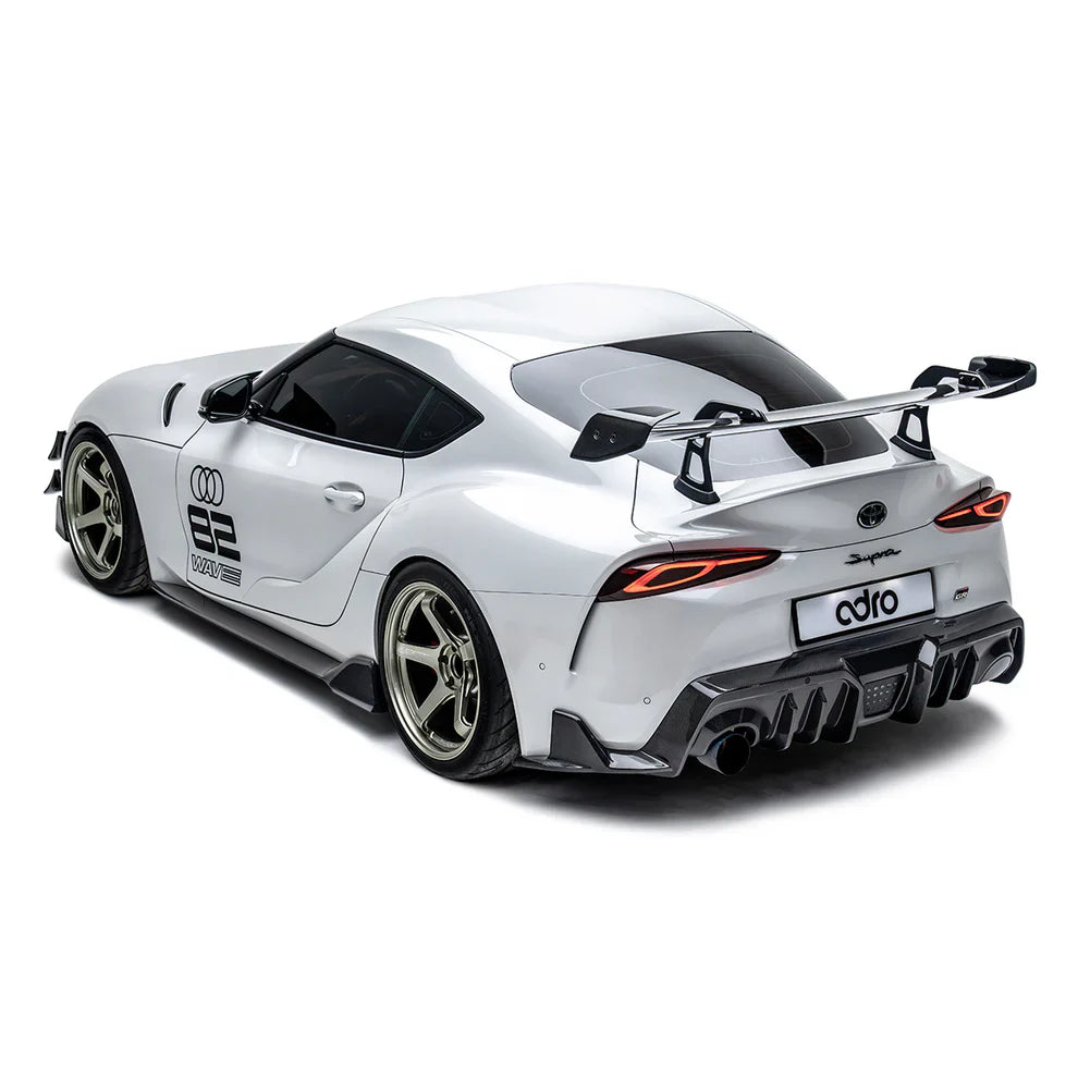 ADRO Toyota GR Supra AT-R2 Taller Carbon Fiber Swan Neck Wing