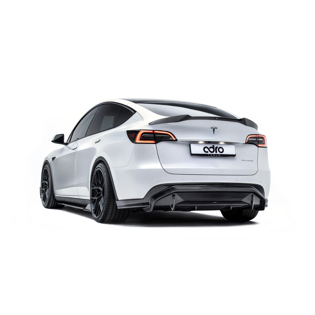 ADRO Tesla Model Y V2 Carbon Fiber Rear Spoiler