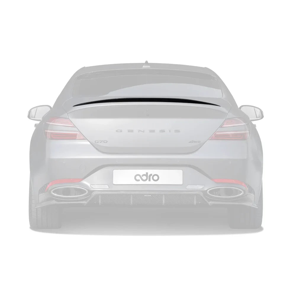 ADRO Genesis G70 Facelift Carbon Fiber Spoiler (2022+)