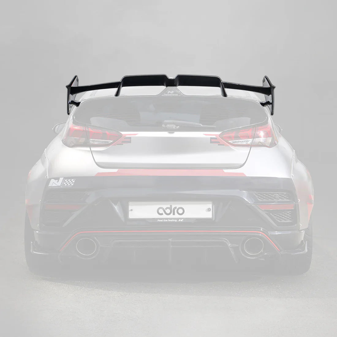 ADRO Hyundai Veloster N Carbon Fiber Spoiler V2 (2019-2022)