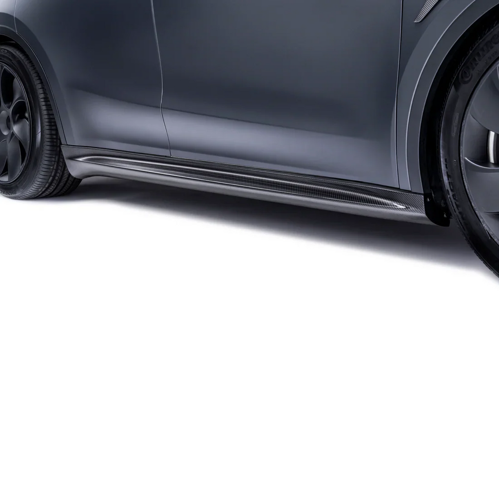 ADRO Tesla Model Y Carbon Fiber Side Skirts (2020-2024)