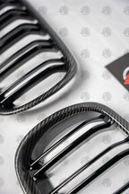 E92/E93 3 Series Carbon Fibre Kidney Grilles