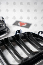 F30 Carbon Fibre Double Slot Kidney Grilles