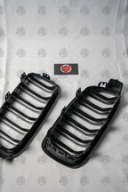 F30 Carbon Fibre Double Slot Kidney Grilles