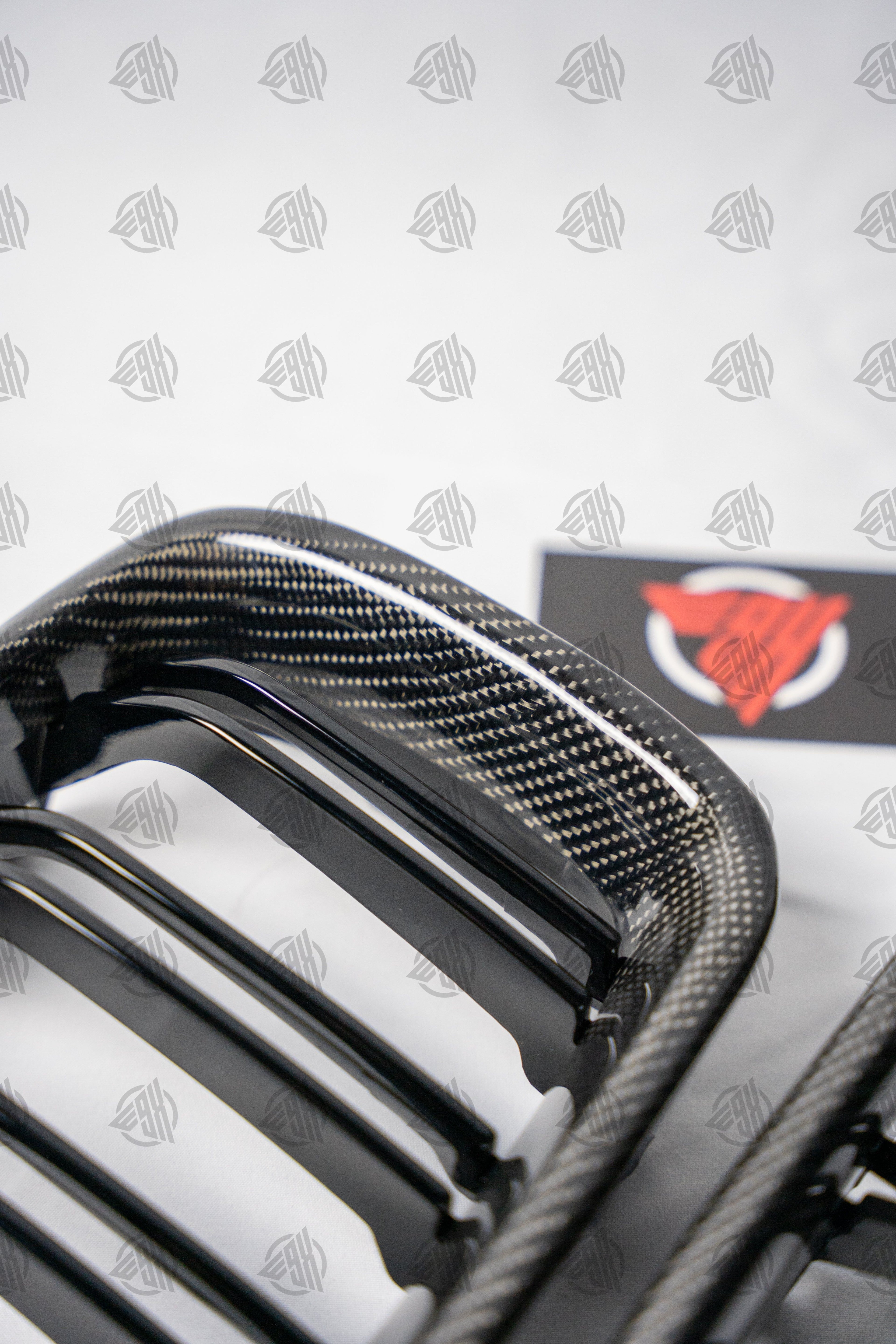 F30 Carbon Fibre Double Slot Kidney Grilles