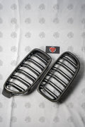 F30 Carbon Fibre Double Slot Kidney Grilles