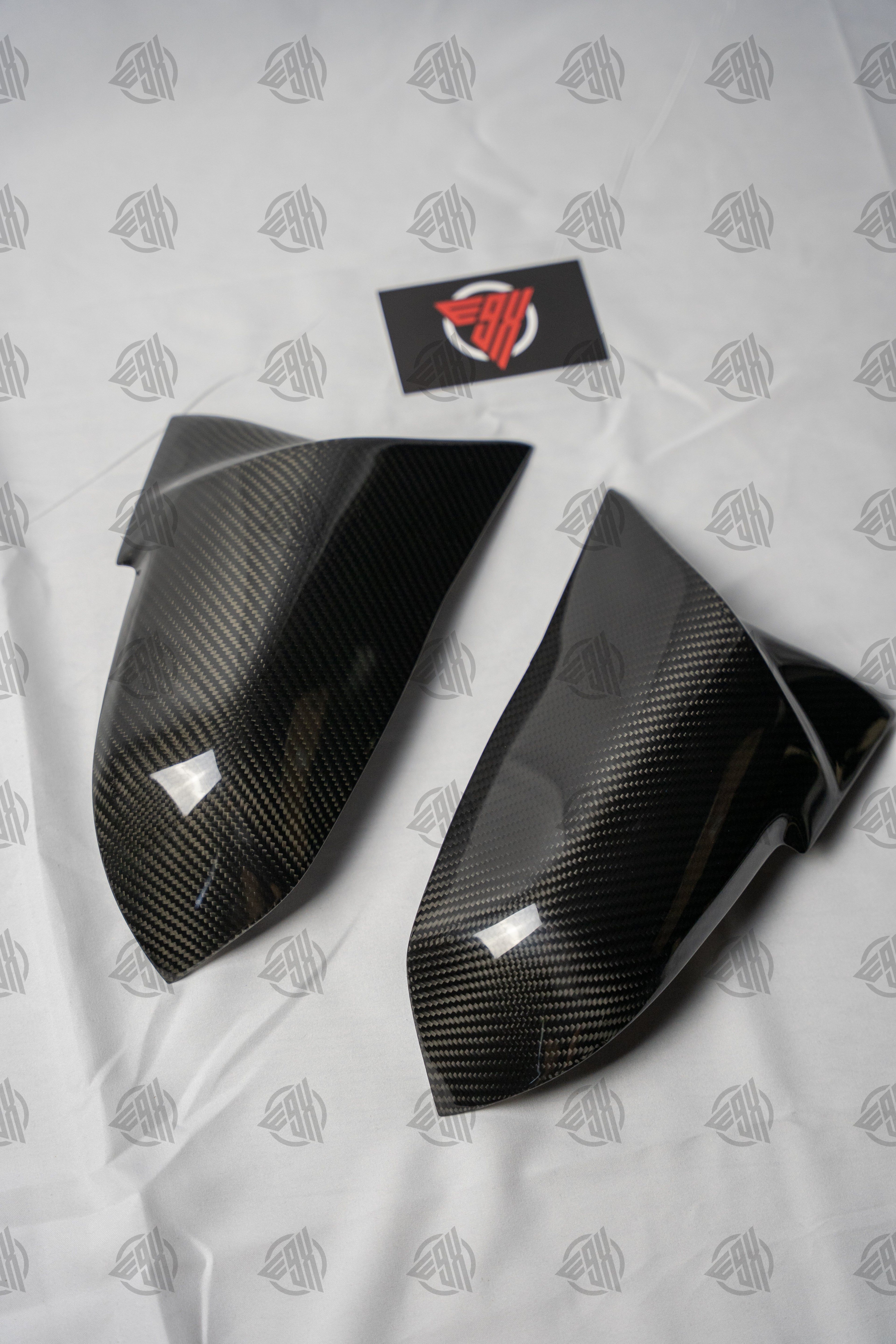BMW F Series M Style Dry Carbon Fibre Mirror Caps
