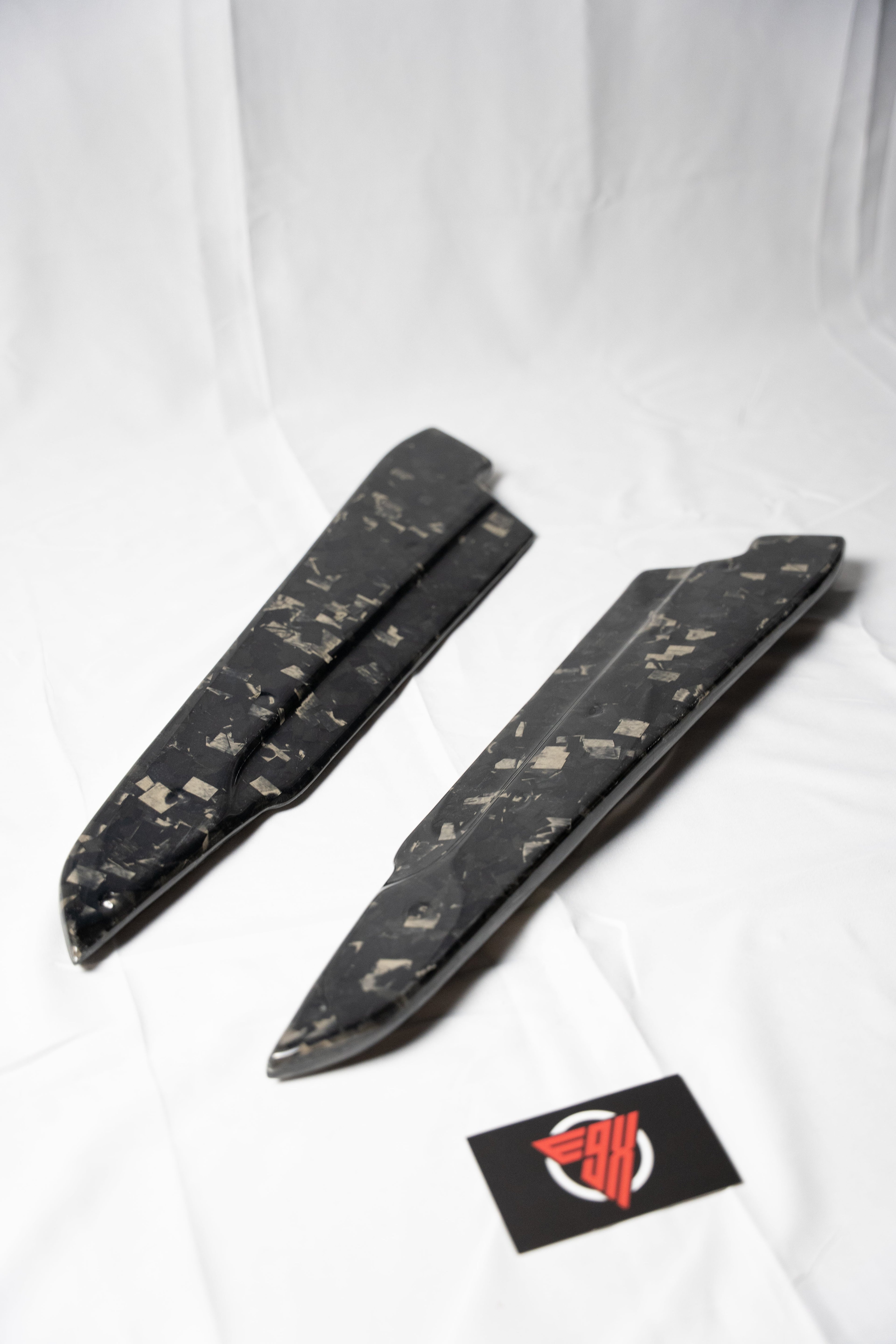 E92/E93 M3 Rear Bumper Fins Forged Carbon
