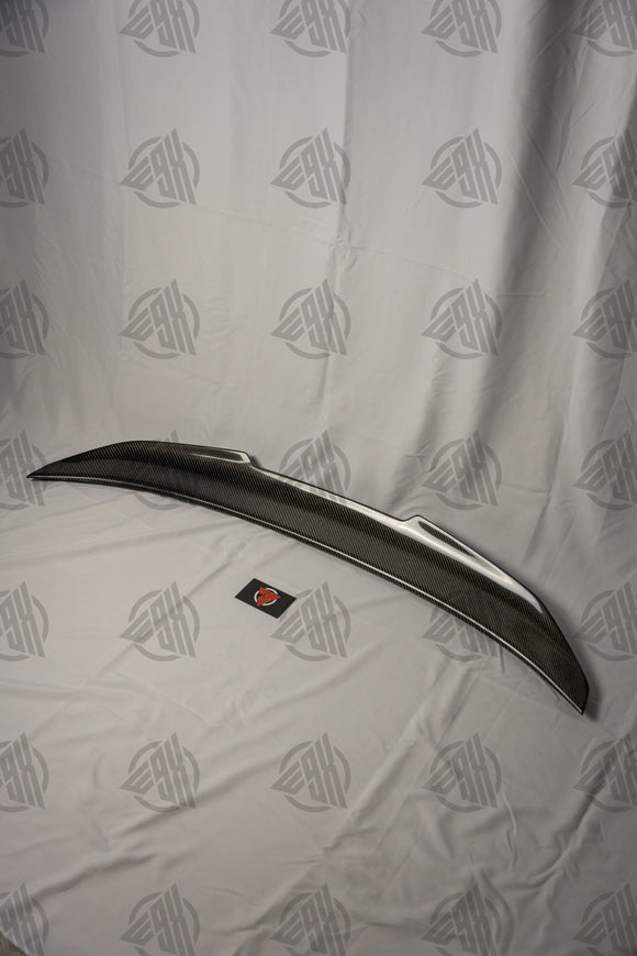 F30 V2/PSM Style Rear Trunk Carbon Fibre Lip Spoiler