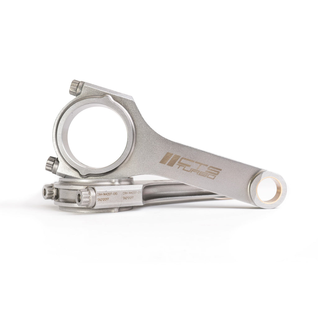 CTS TURBO CONNECTING RODS VW & AUDI 144×20 TAPERED RIFLE DRILLED | FITS MK5/B7 FSI 2.0T EA113 WITH STOCK PISTONS