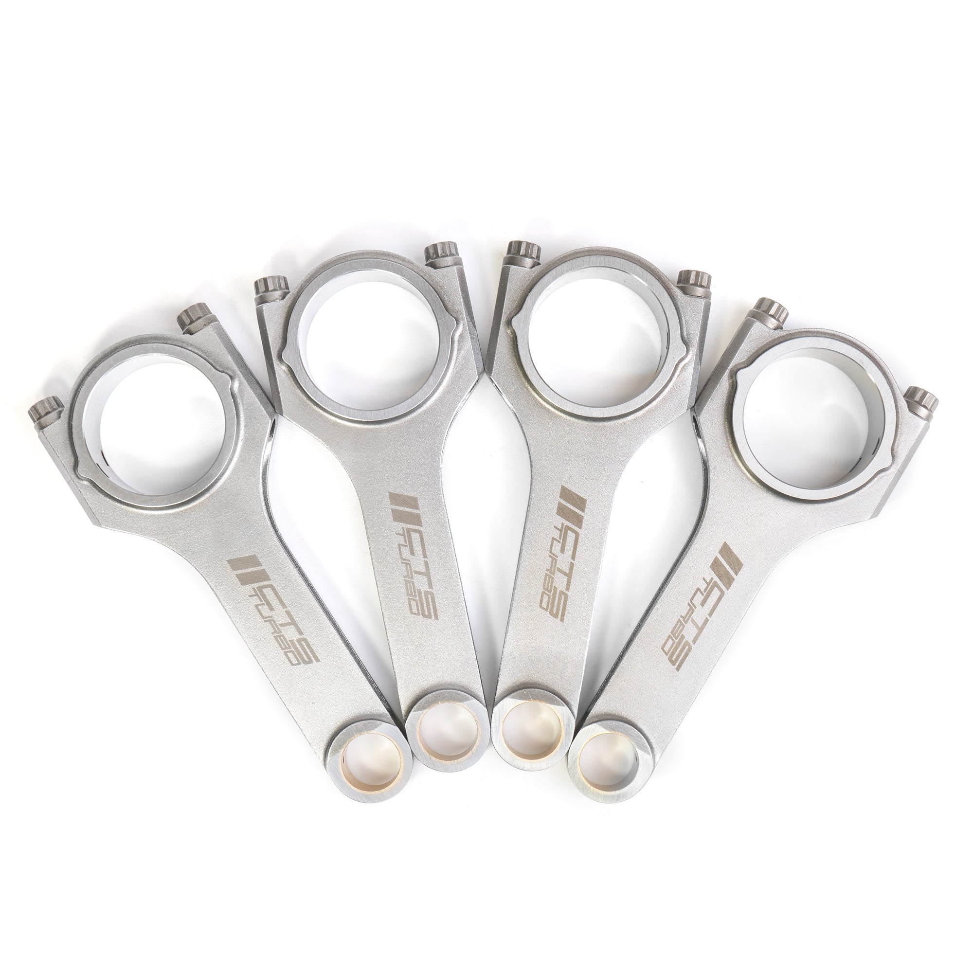 CTS Turbo Connecting Rods VW & Audi 144×21 Tapered Rifle Drilled | Fits MK6/B8 2.0T EA888 Gen 1 & 2 With Stock Pistons