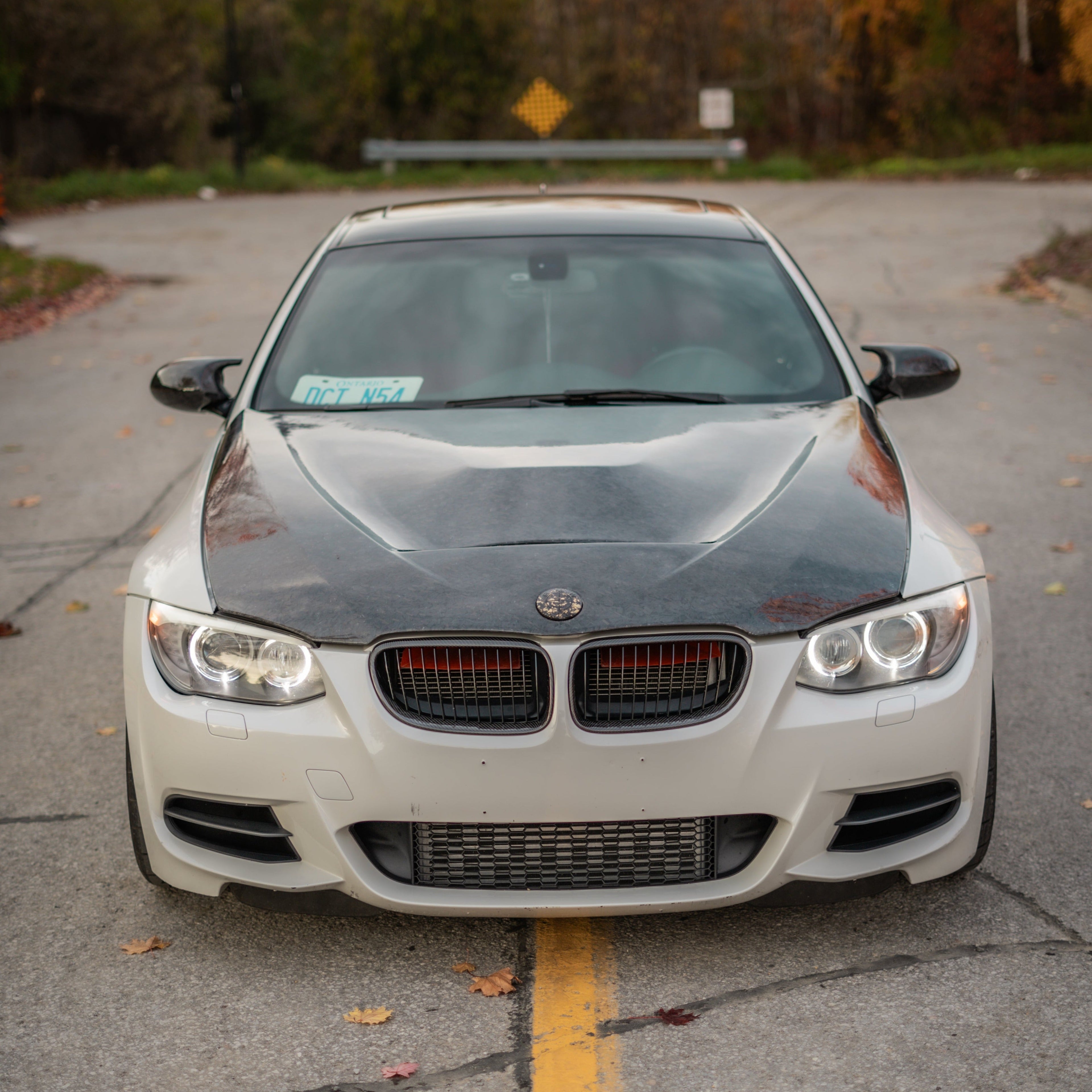 BMW E Series M Style Carbon Mirror Caps