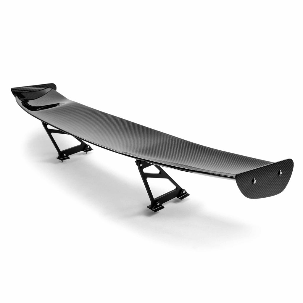 Seibon Carbon Universal Carbon Fiber GT Wing, 59.375-Inch Wide