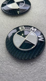 Custom BMW Carbon Composite Hood/Trunk Badges