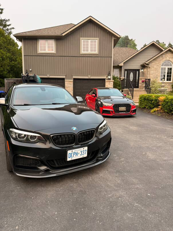 F22/F23 Exot Style Carbon Fibre Front Lip