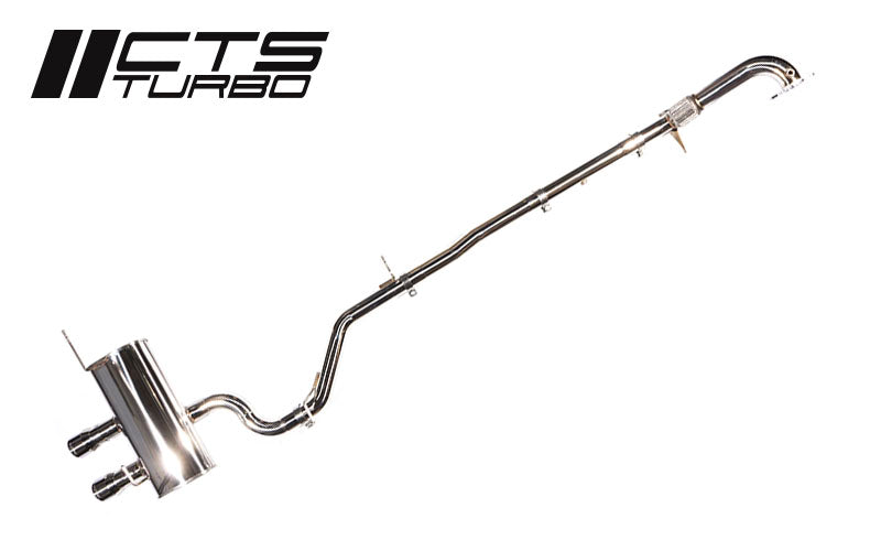 CTS Turbo Golf R 3' Turbo Back Exhaust