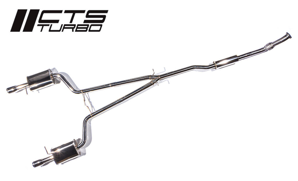 CTS TURBO B7 A4 2.0T CATBACK