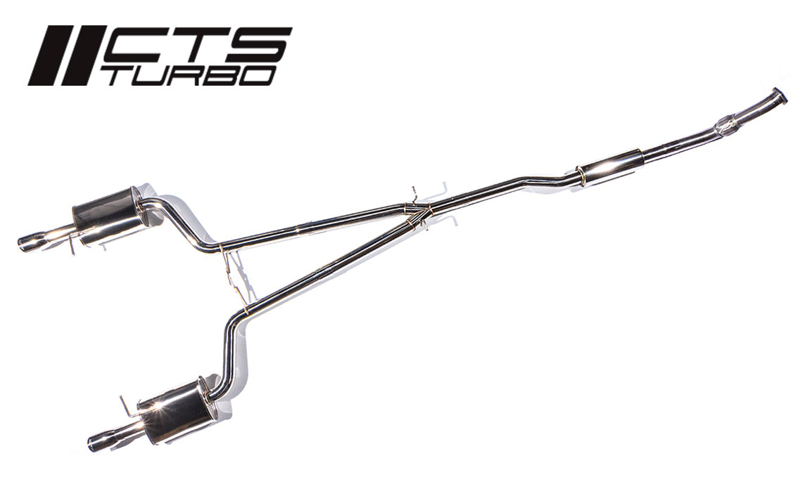 CTS TURBO B7 A4 2.0T CATBACK