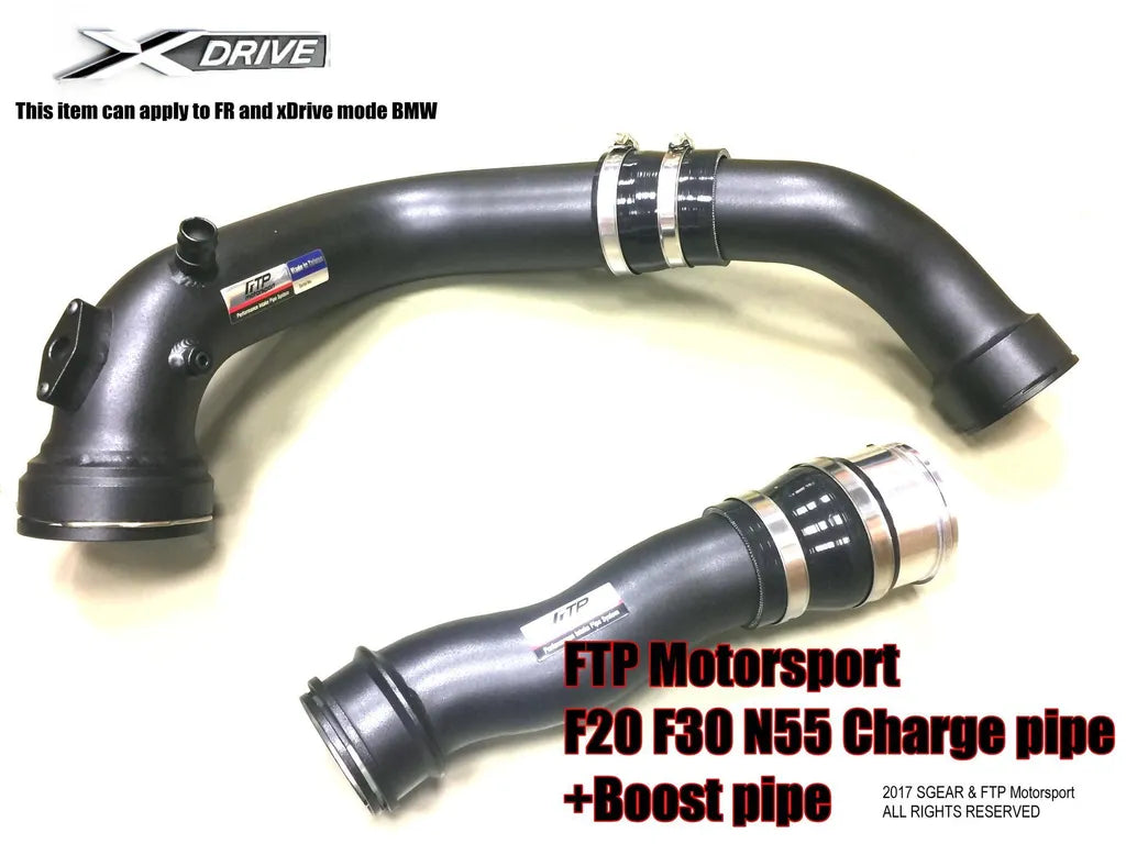 BMW N55 charge pipe + Boost pipe Combination packages