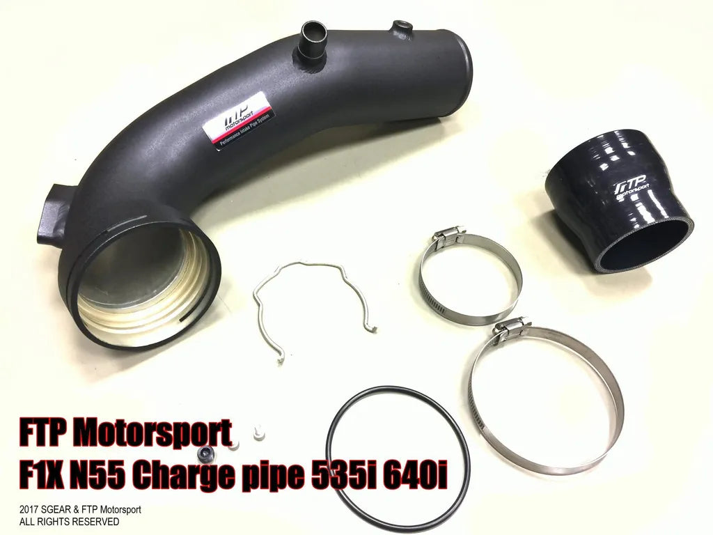 F1X N55 charge pipe 535i 640i