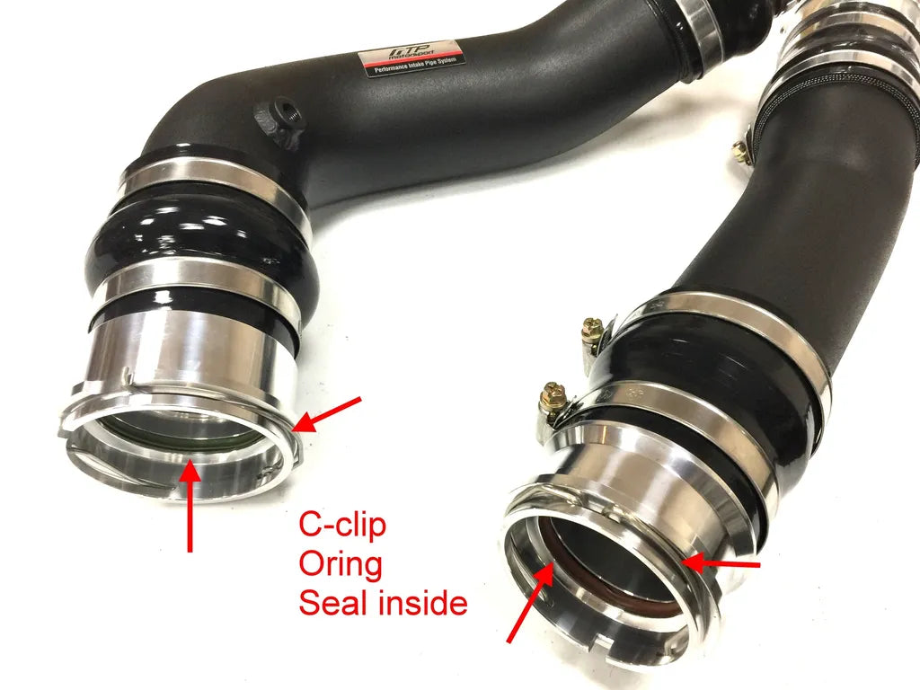 F10 520d N47 charge pipe boost pipe