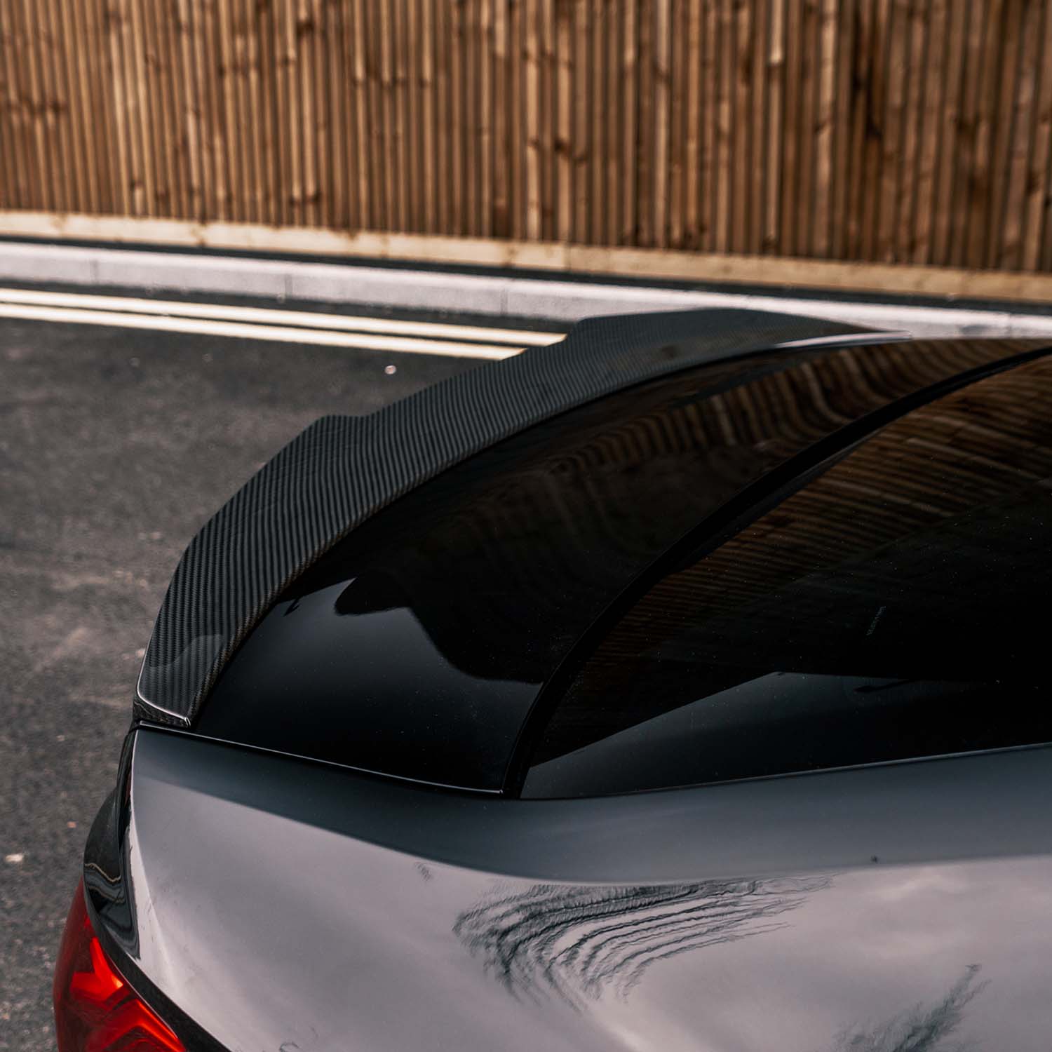 MHC+ Audi RS3 8Y Saloon Pre Preg Carbon Fibre Ducktail Style Rear Spoiler