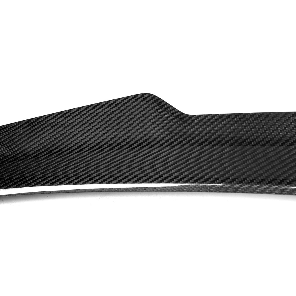 MHC+ Audi RS3, S3 & A3 8V Saloon Pre Preg Carbon Fibre Ducktail Style Rear Spoiler