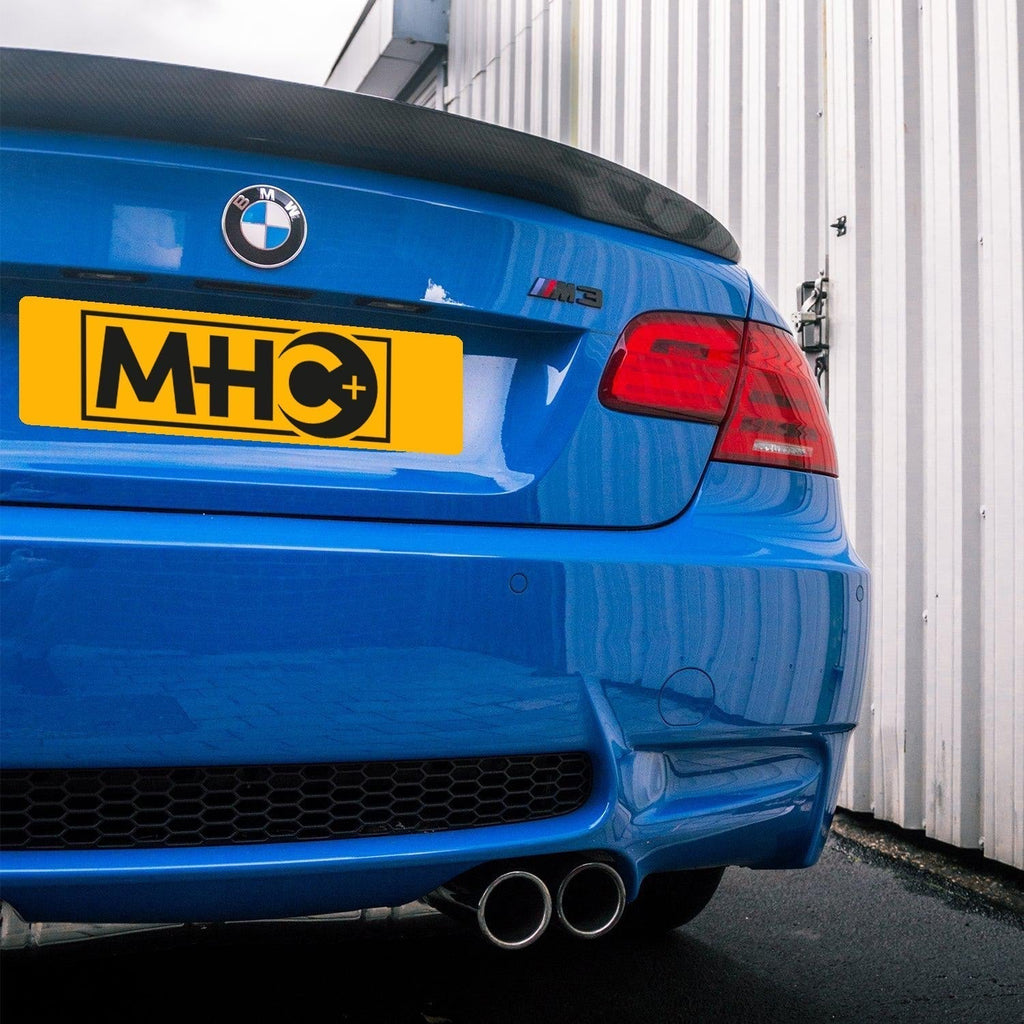 MHC+ BMW E92 M3 & 3 Series Coupe Pre Preg Carbon Fibre Performance Style Rear Spoiler
