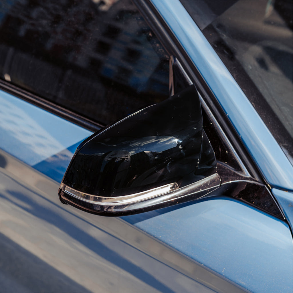 MHC Black BMW F Series M-Lite M Style Gloss Black Wing Mirror Replacement Covers