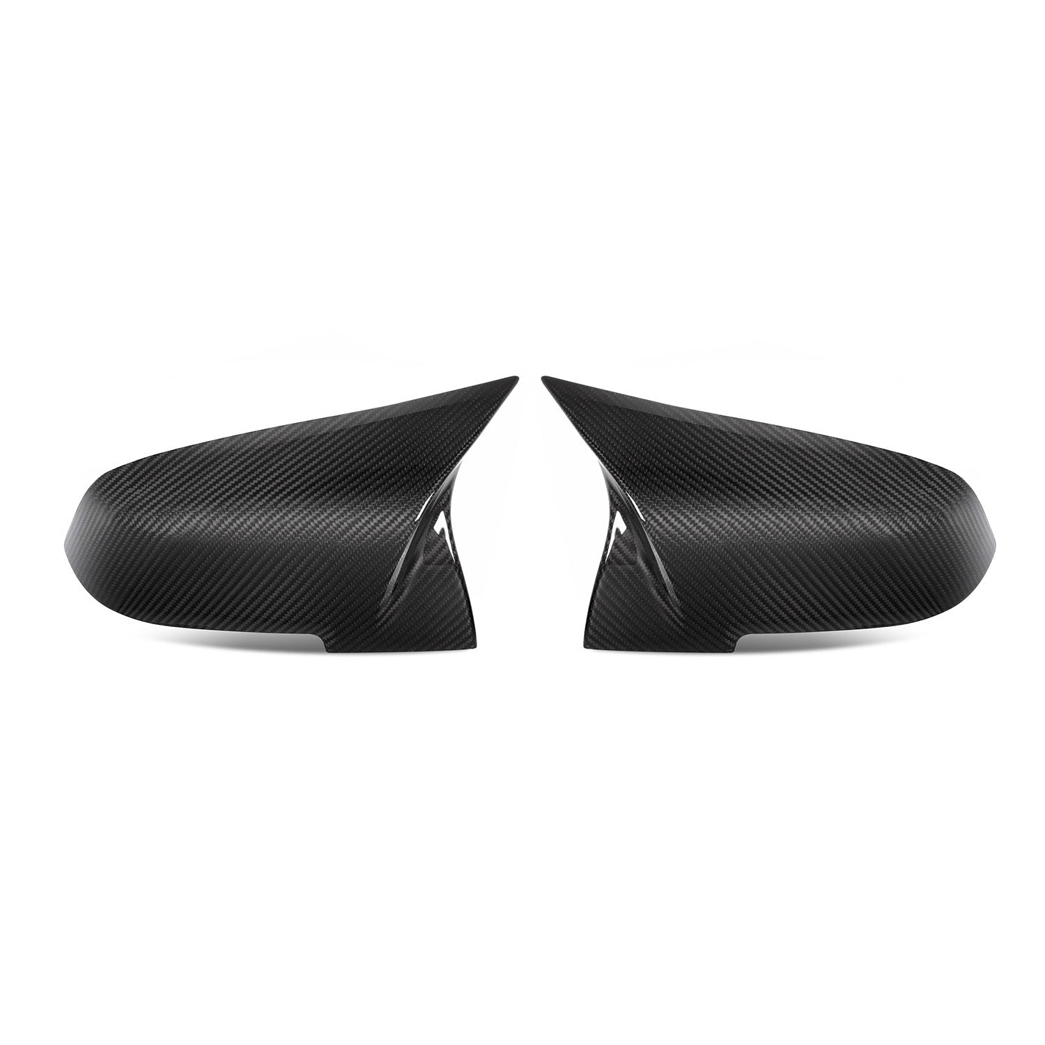 MHC+ BMW F Series M-Lite Pre Preg Gloss Carbon Fibre M-Style Wing Mirror Replacement Covers