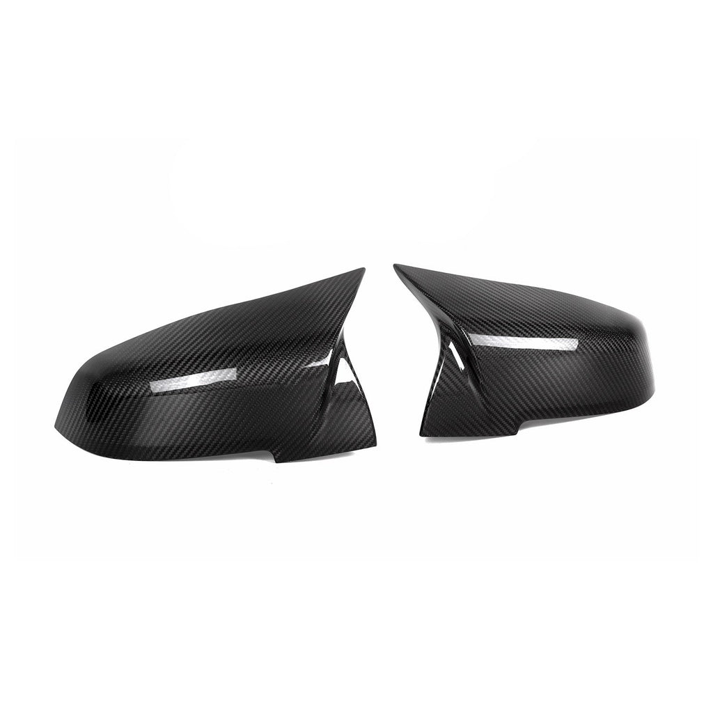 MHC+ BMW F Series M-Lite Pre Preg Gloss Carbon Fibre M-Style Wing Mirror Replacement Covers