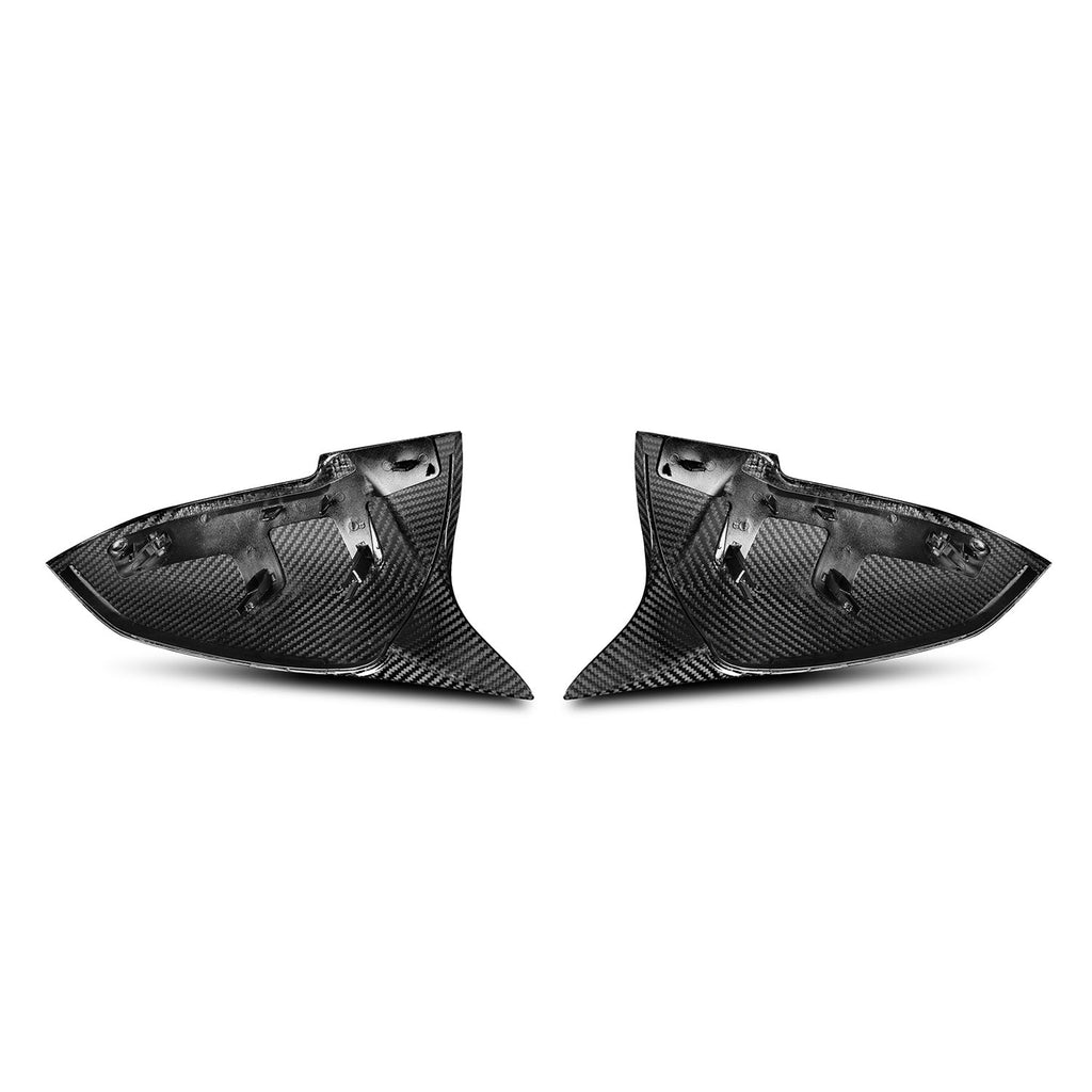 MHC+ BMW F Series M-Lite Pre Preg Gloss Carbon Fibre M-Style Wing Mirror Replacement Covers