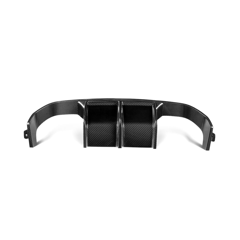 MHC+ BMW F80 M3 & F82/F83 M4 Pre Preg Carbon Fibre Aggressive 3 Piece Rear Diffuser