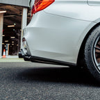 MHC+ BMW F80 M3 & F82/F83 M4 Pre Preg Carbon Fibre Aggressive 3 Piece Rear Diffuser