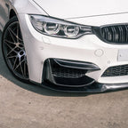 MHC+ BMW F80 M3 & F82/F83 M4 Pre Preg Carbon Fibre Front Bumper Inserts