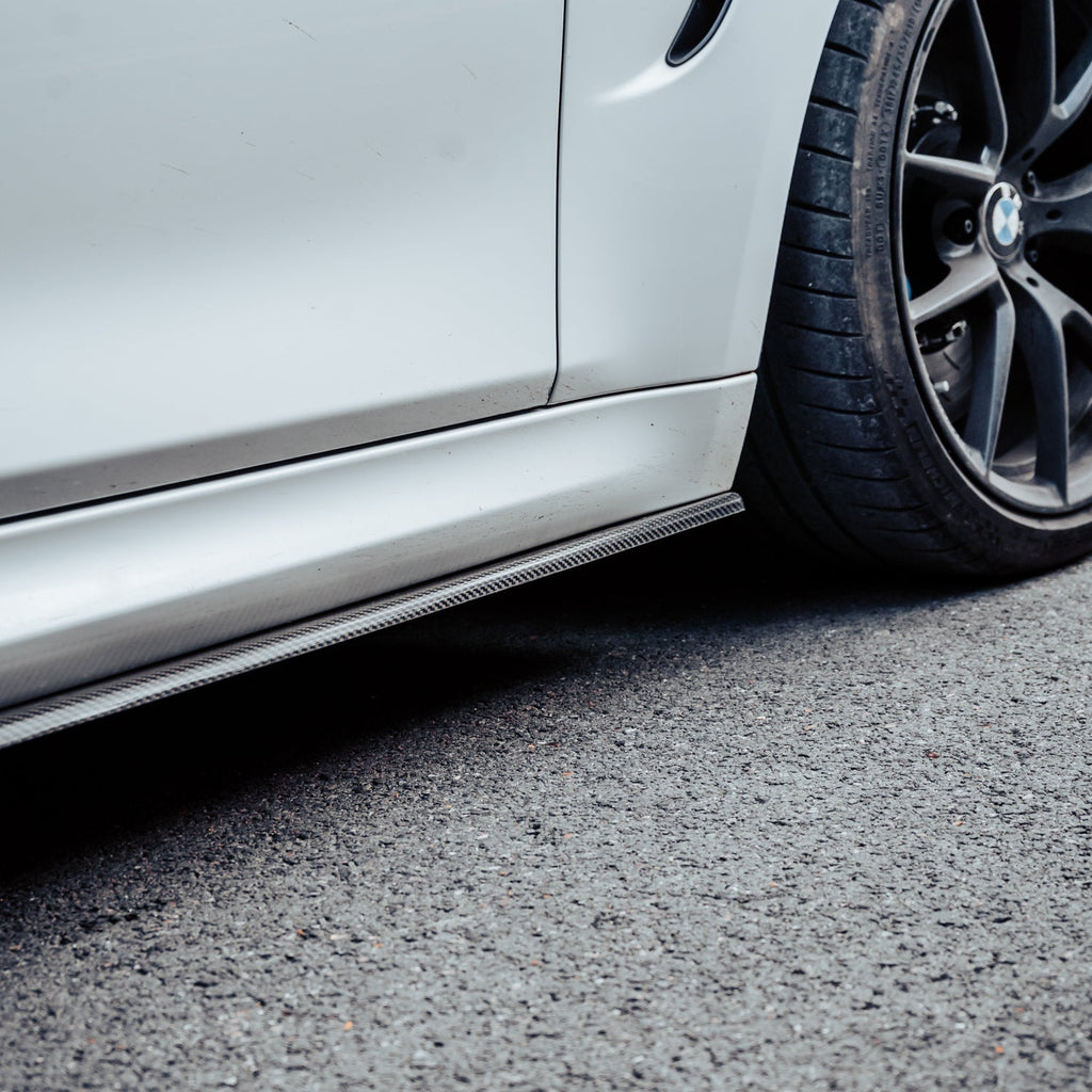 MHC+ BMW F80 M3 & F82/F83 M4 Pre Preg Carbon Fibre Full Length Performance Side Skirts